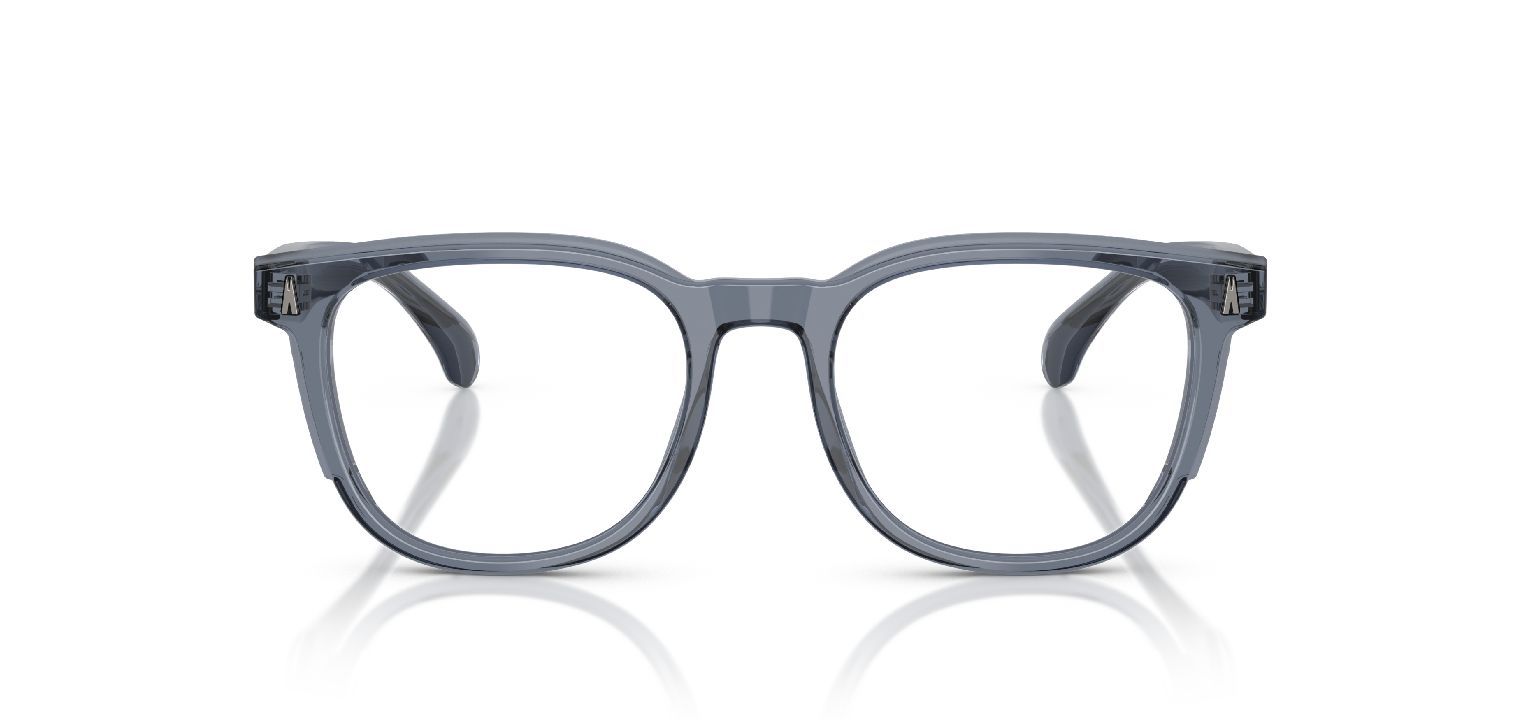 Lunettes de vue Moncler Carré 0ME2002 Bleu pour Homme-Femme