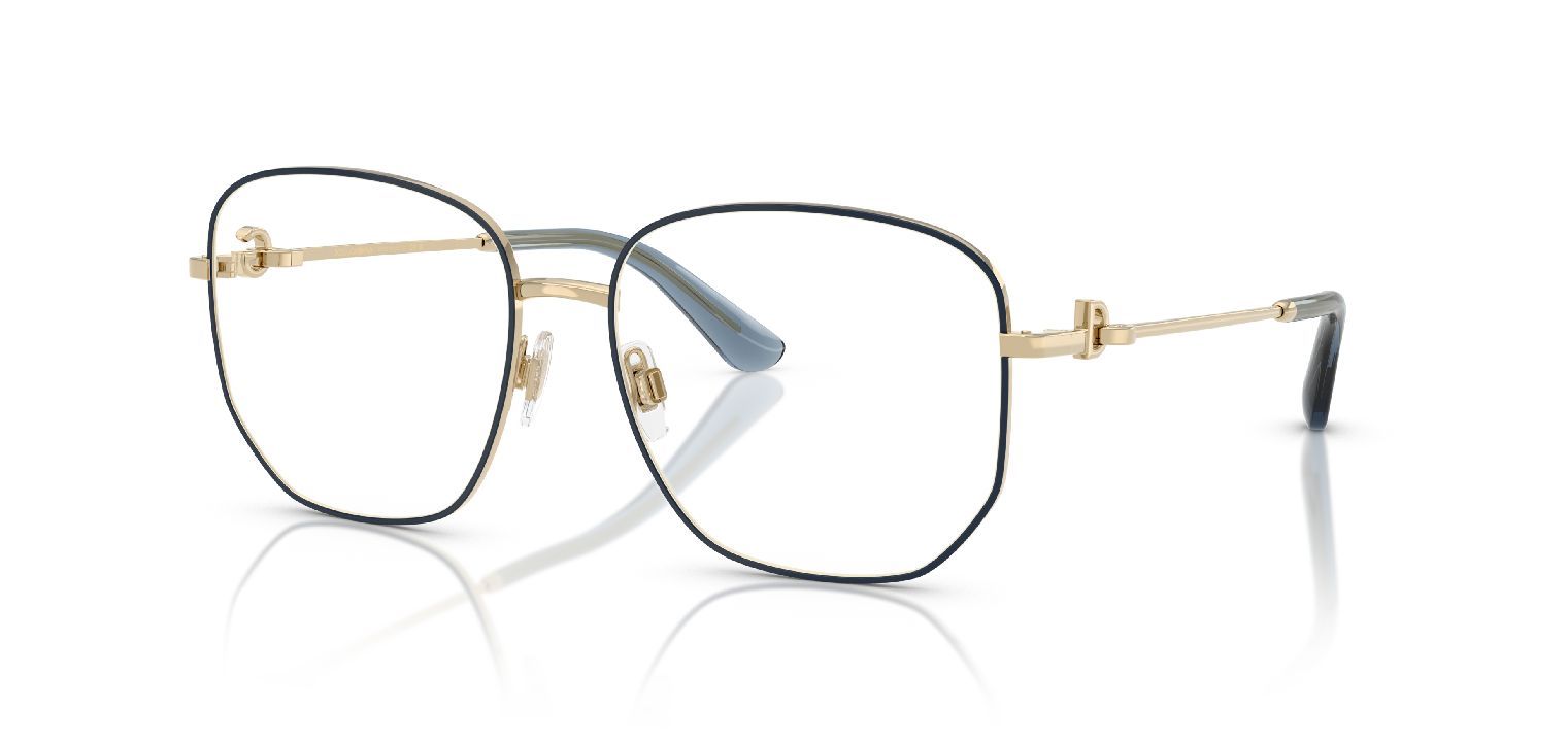 Dolce \u0026 Gabbana Rund Brillen 0DG1356 Gold für Damen | Visilab