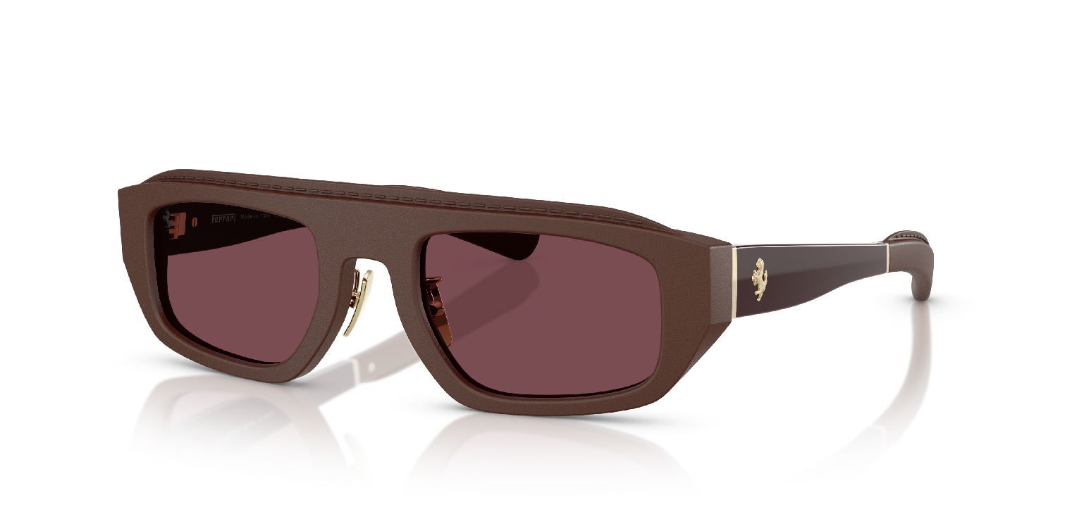 Ferrari Cavallino Carré Sunglasses 0FH2010Q Marron for Unisex