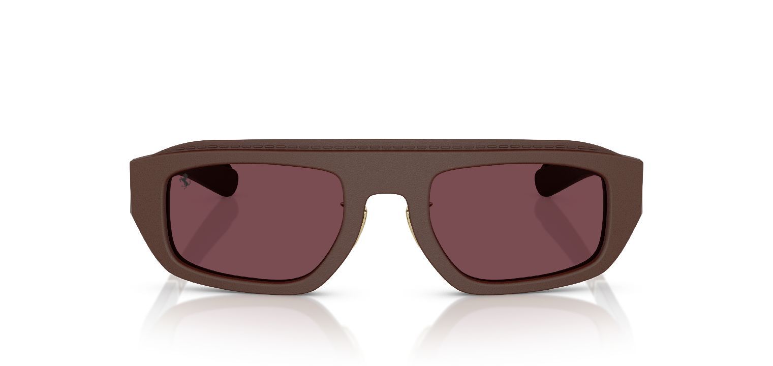 Ferrari Cavallino Carré Sunglasses 0FH2010Q Marron for Unisex