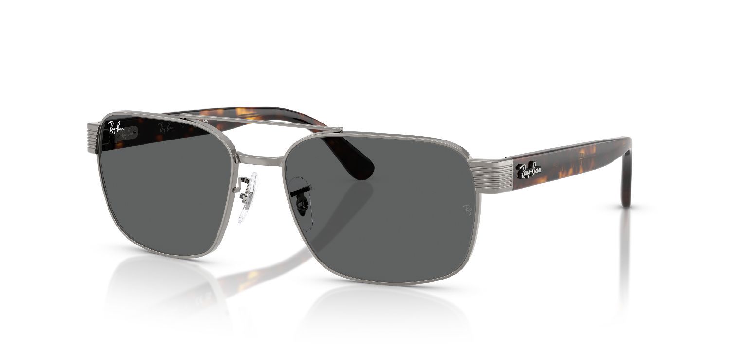 Ray-Ban Quadratisch Sonnenbrillen 0RB3751 Grau für Damen/Herren