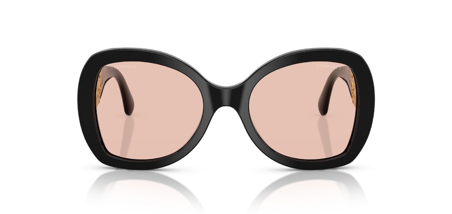 Lunettes de soleil Chanel Papillon 0CH5531 Noir pour Femme Visilab