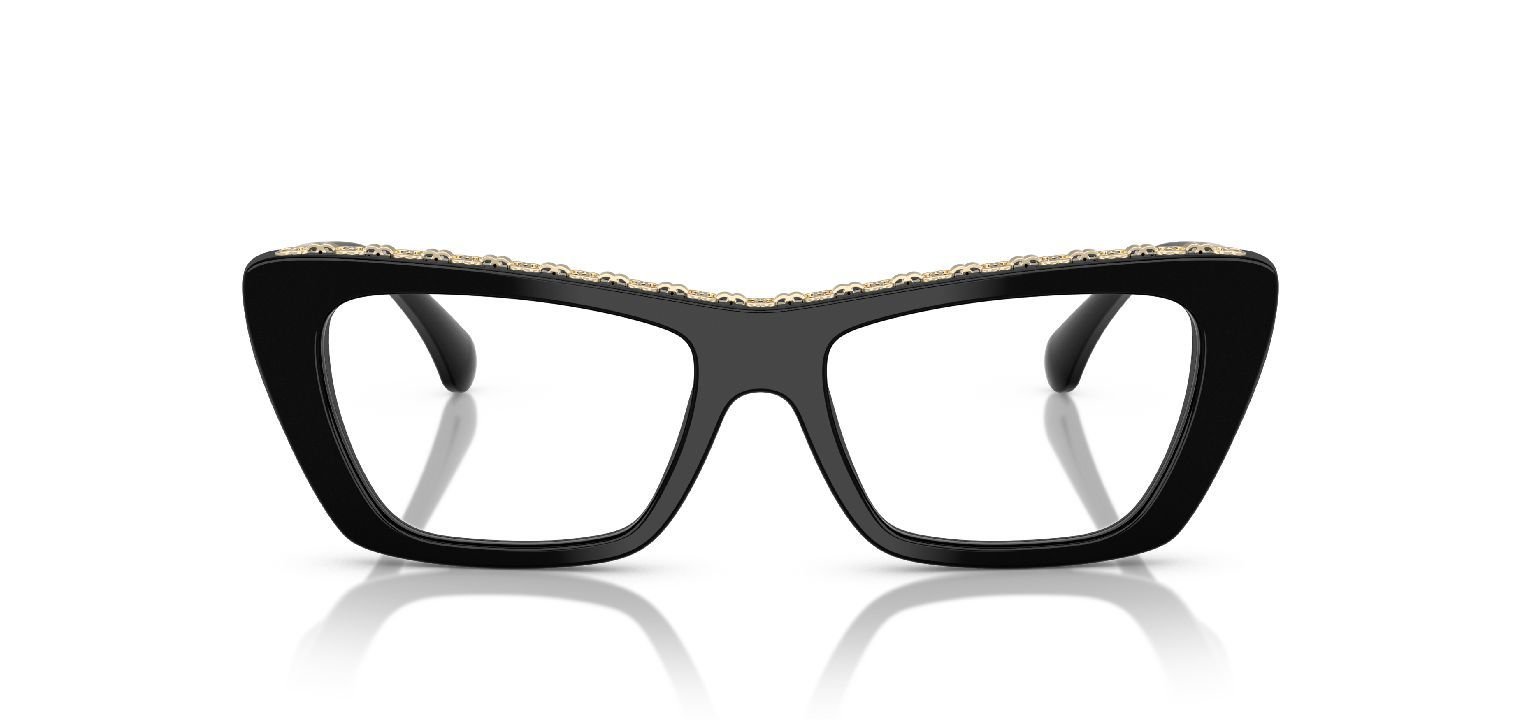 Lunettes de vue Chanel Papillon 0CH3480 Noir pour Femme