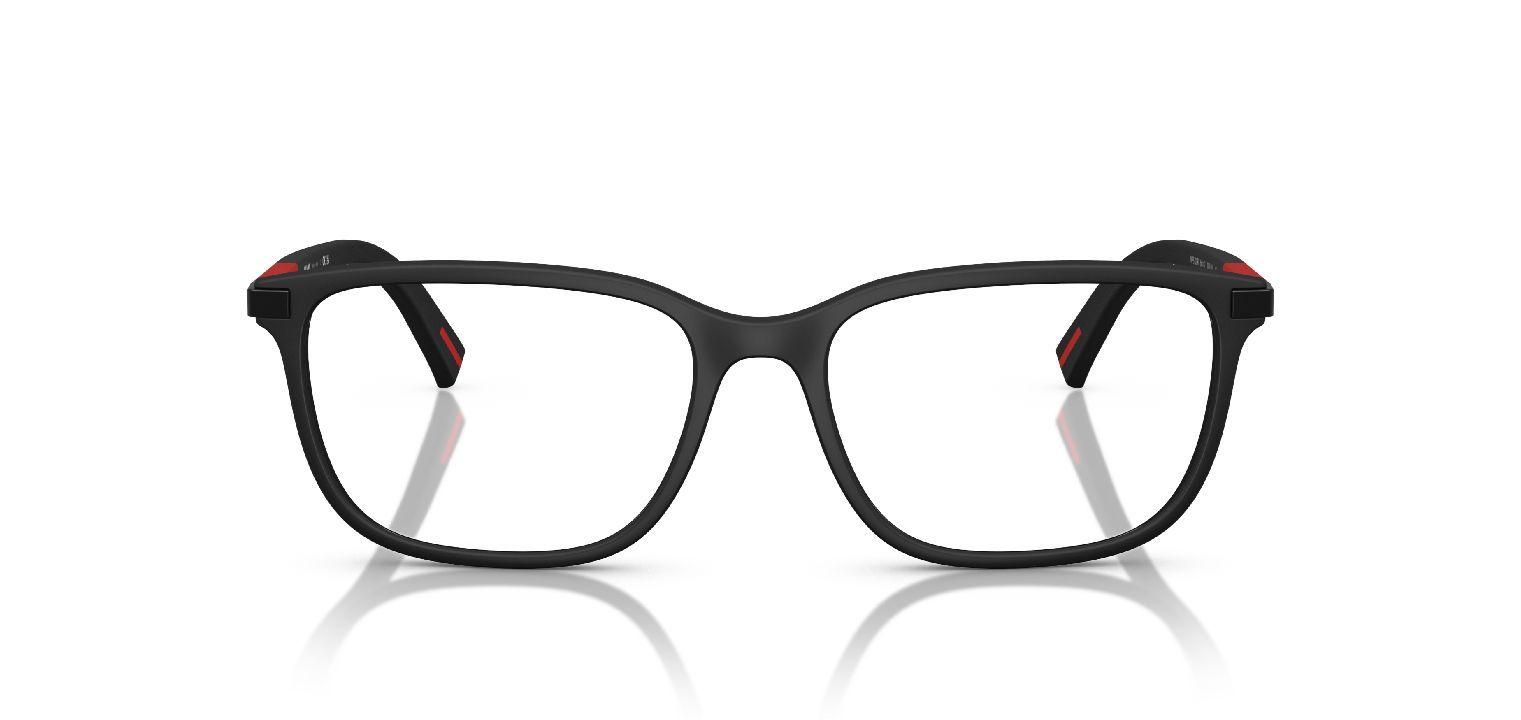 Prada Linea Rossa Quadratisch Brillen 0PS 02RV Schwarz für Herren