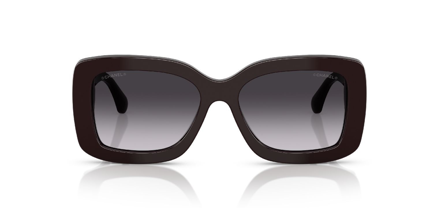 Chanel Carré Sunglasses 0CH5535Q Red for Woman
