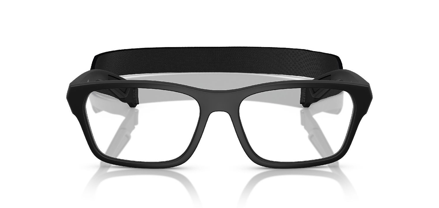 Prada Linea Rossa Quadratisch Brillen 0PS 03RV Schwarz für Herren