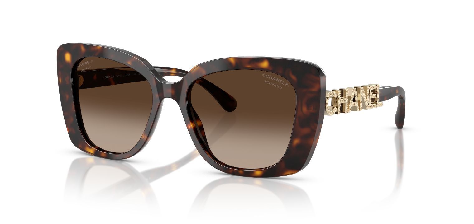 Lunettes de soleil Chanel Carre 0CH5422B Ecaille pour Femme Visilab