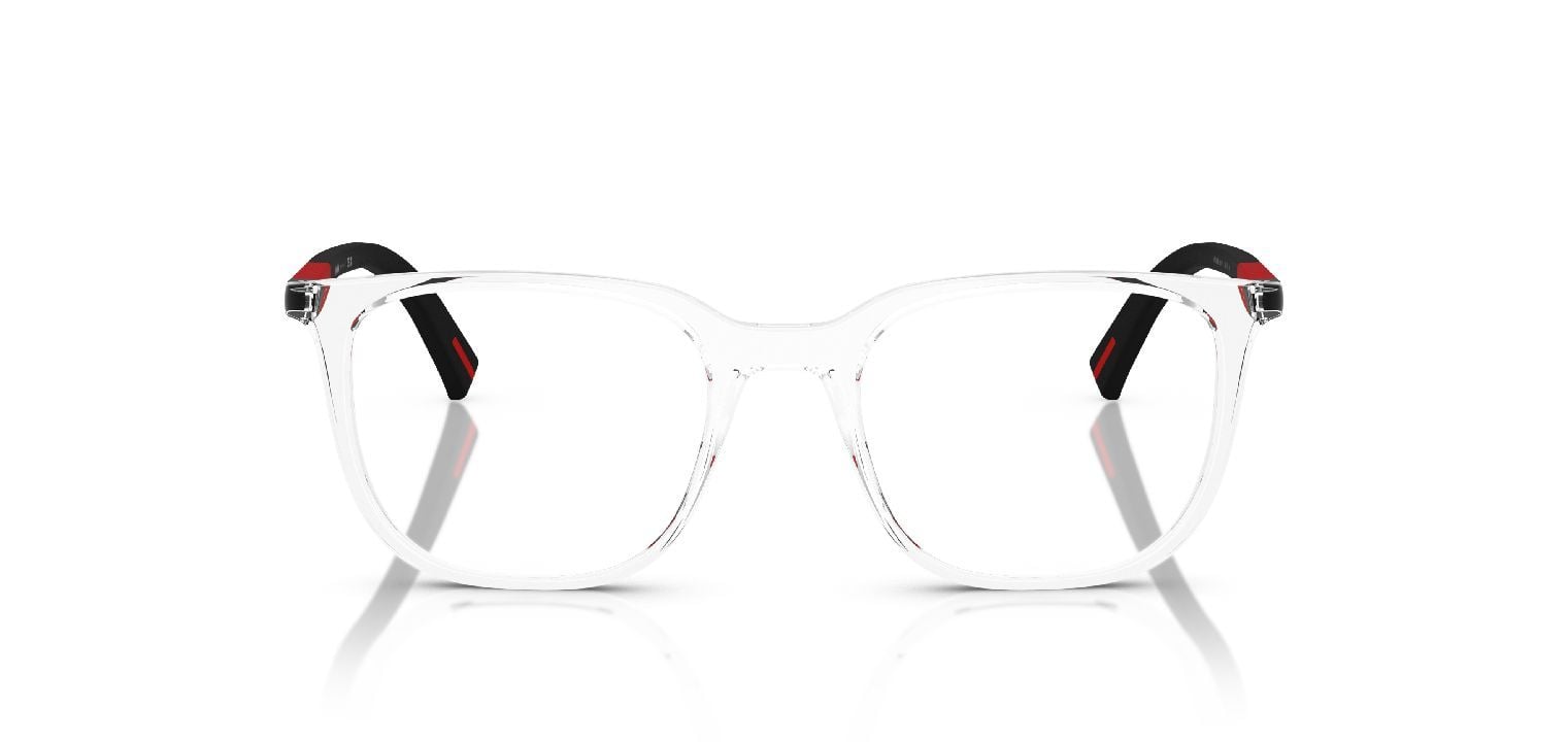 Prada Linea Rossa Carré Eyeglasses 0PS 04RV Black for Man