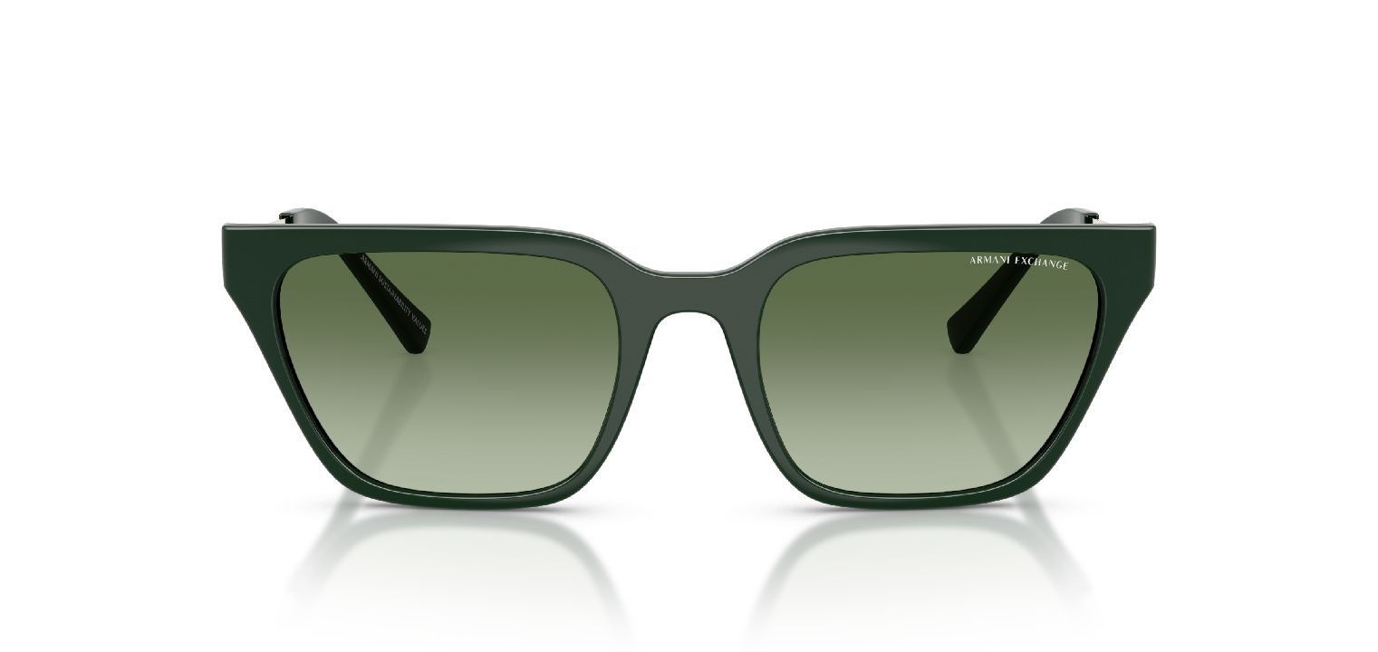 Lunettes de soleil Armani Exchange Papillon 0AX4158S Vert pour Femme