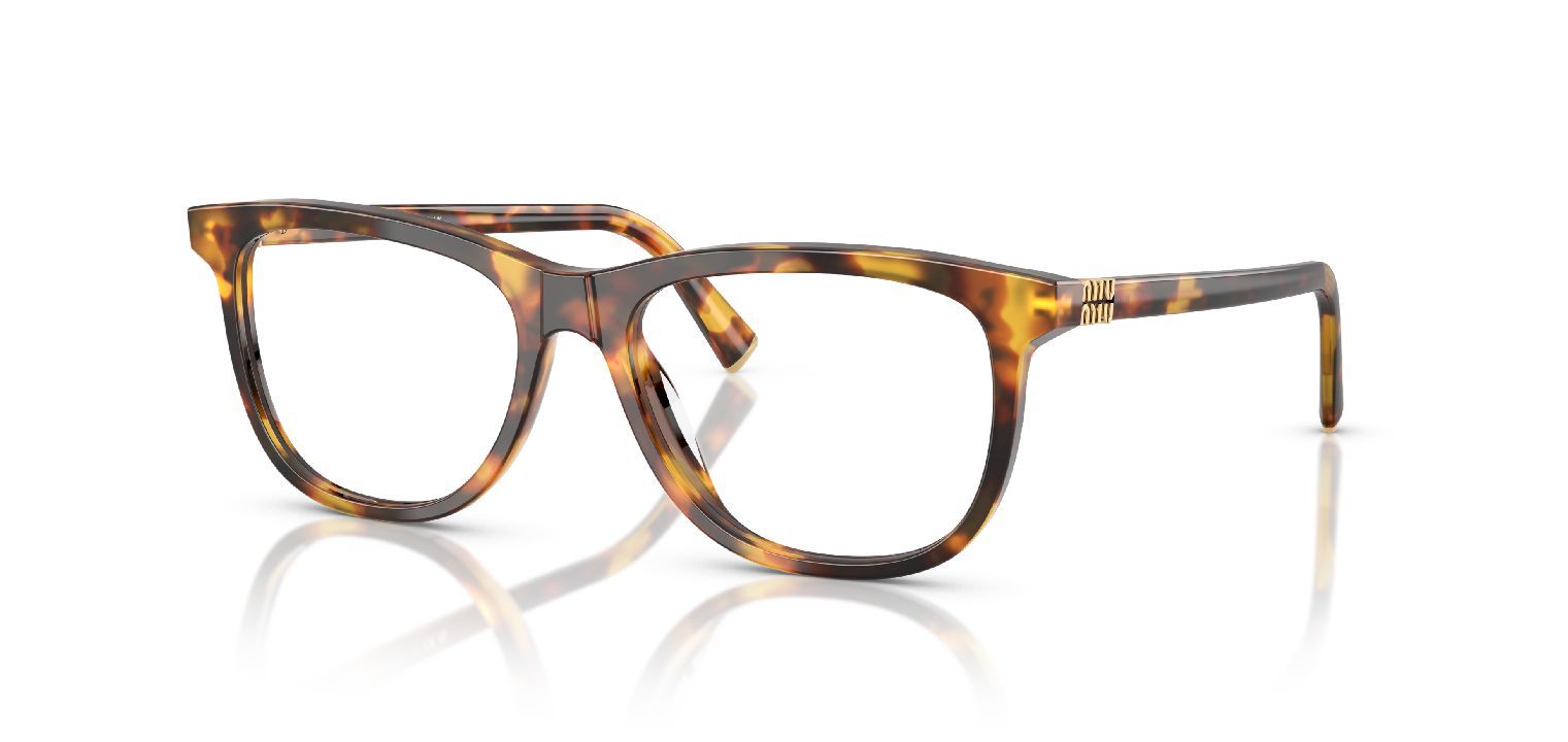 Miu Miu Round Eyeglasses 0MU 01WV Tortoise shell for Woman