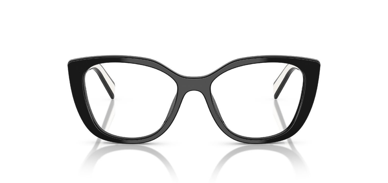 Lunettes de vue Prada Papillon 0PR B04V Noir pour Femme