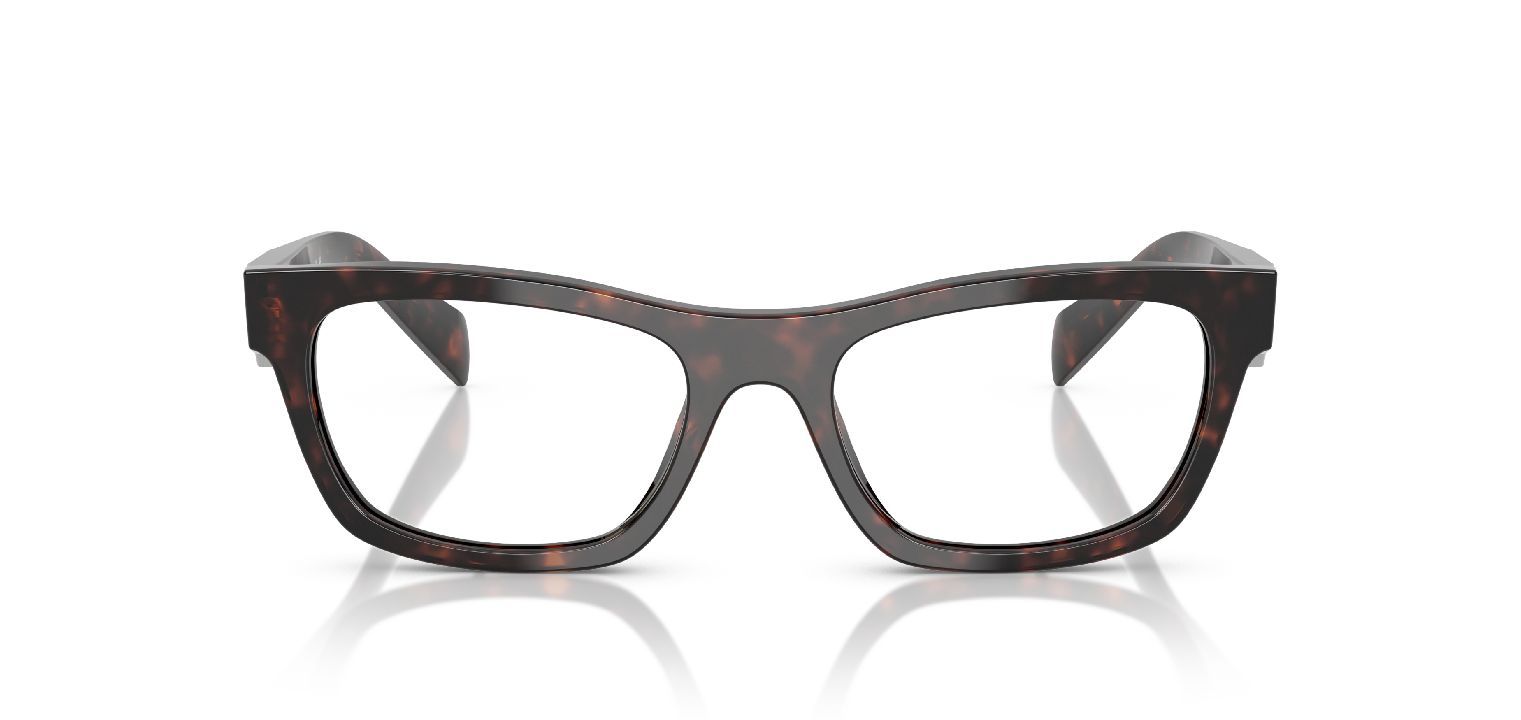 Prada Cat Eye Eyeglasses 0PR B01V Havana for Woman
