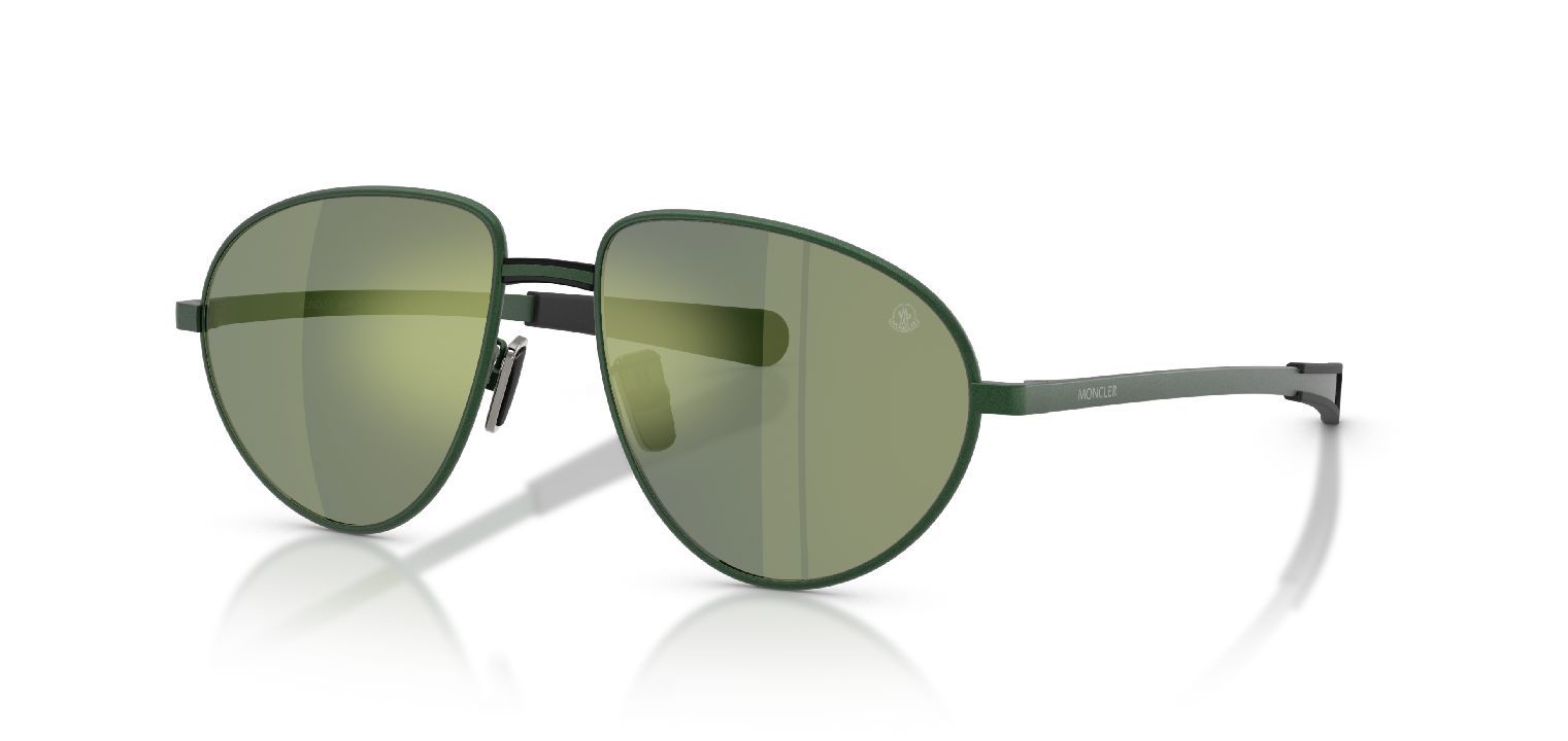 Moncler Aviator Sonnenbrillen 0ME4009 Grün für Damen/Herren