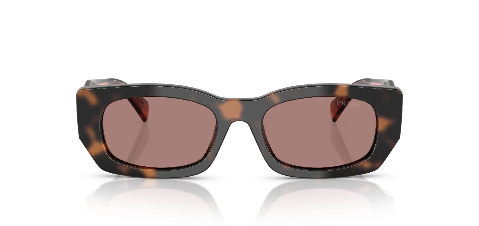Prada Quadratisch Sonnenbrillen 0PR B05S Violett für Damen