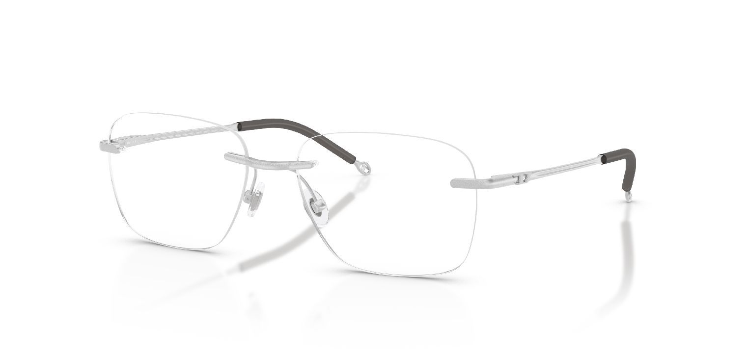 Lunettes de vue Diesel Carré 0DL5005 Argenté pour Homme-Femme