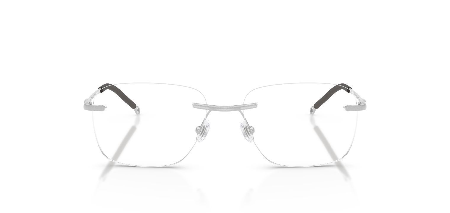 Lunettes de vue Diesel Carré 0DL5005 Argenté pour Homme-Femme