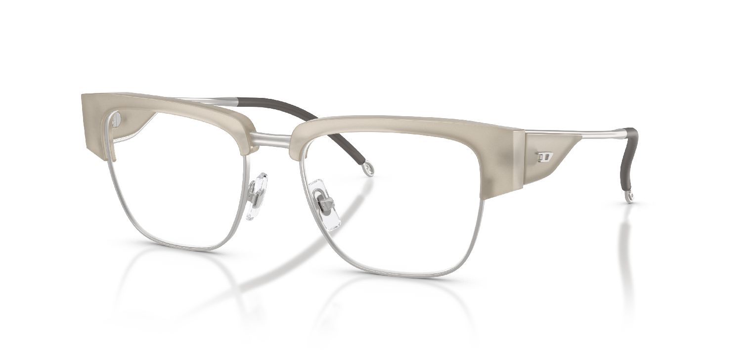 Lunettes de vue Diesel Carré 0DL4005 Blanc pour Homme-Femme