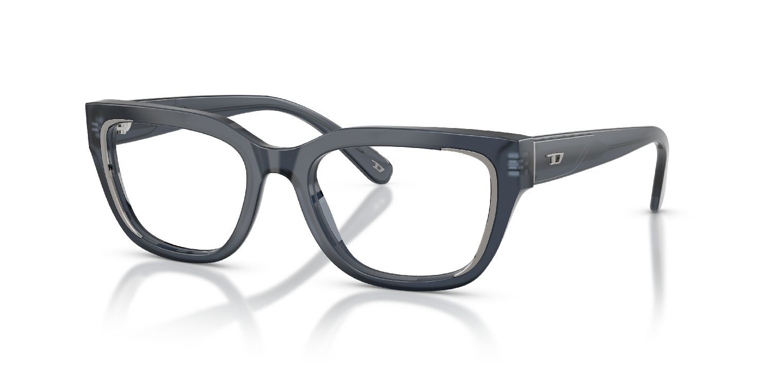 Lunettes de vue Diesel Rectangle 0DL4003 Bleu pour Homme-Femme