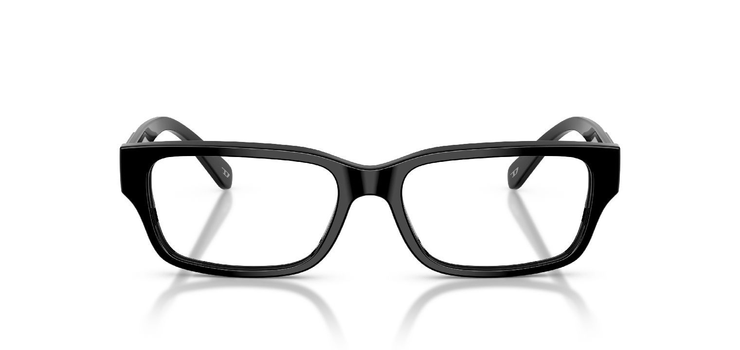 Diesel Quadratisch Brillen 0DL4002 Schwarz für Damen/Herren