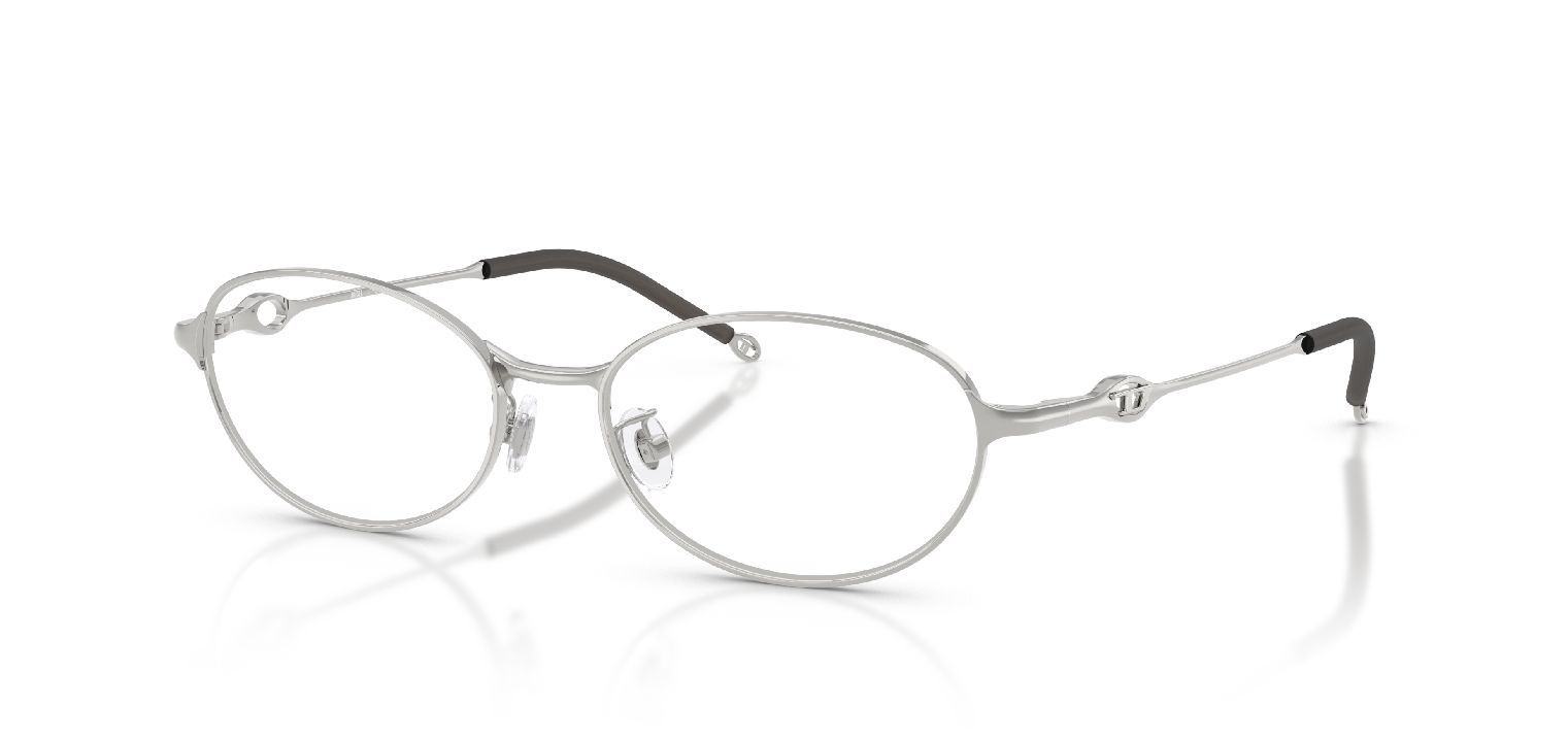 Lunettes de vue Diesel Ovale 0DL5004D Argenté pour Homme-Femme