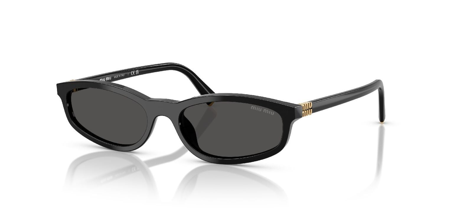 Miu Miu Fantaisie Sunglasses 0MU A06S Black for Woman