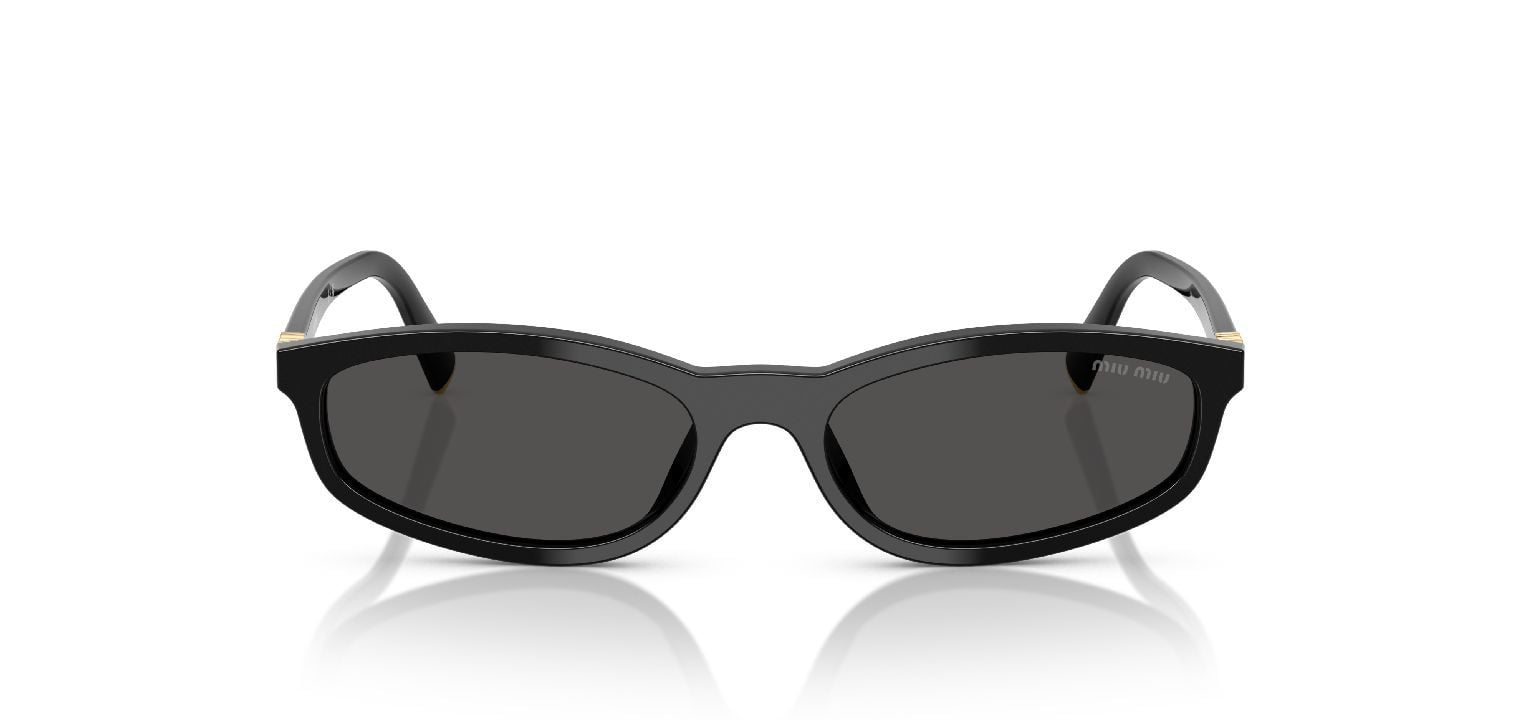 Miu Miu Fantaisie Sunglasses 0MU A06S Black for Woman
