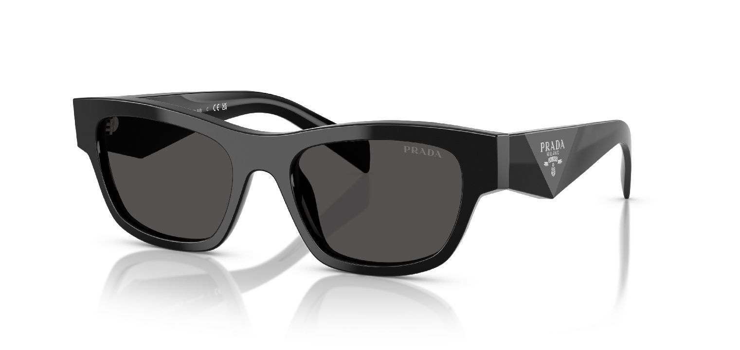 Lunettes de soleil Prada Papillon 0PR B09S Noir pour Femme