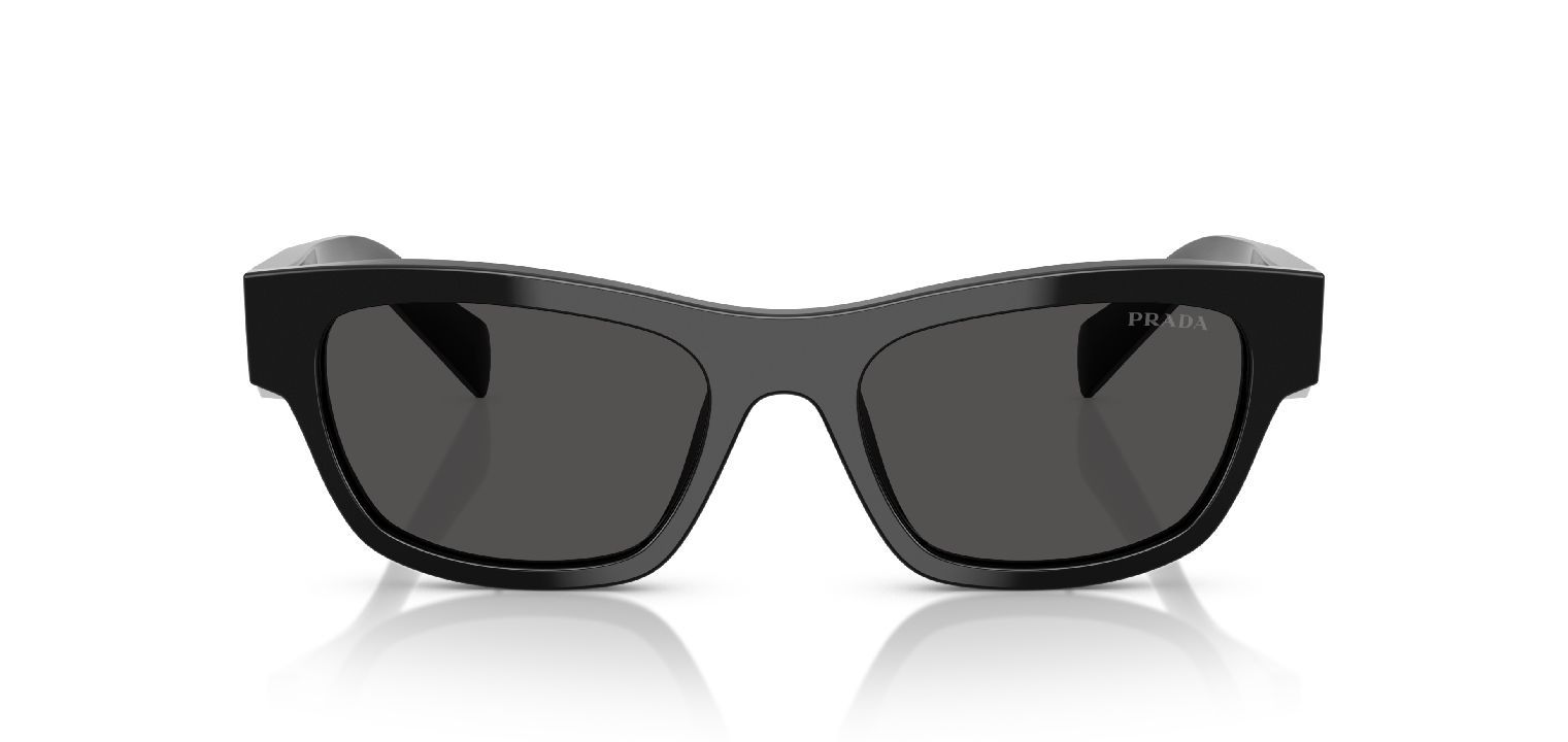 Lunettes de soleil Prada Papillon 0PR B09S Noir pour Femme
