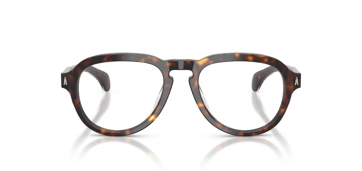 Lunettes de vue Moncler Aviator 0ME2009U Havana pour Homme-Femme