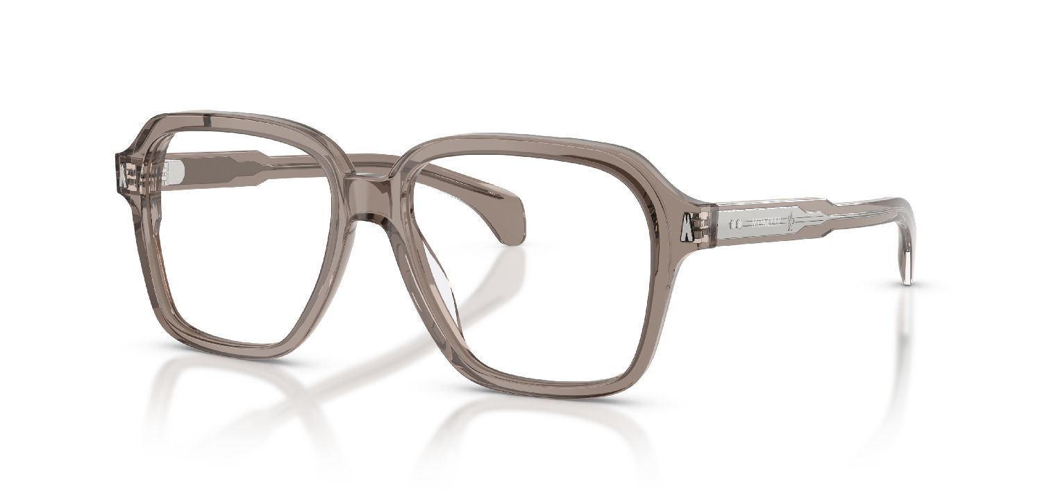 Lunettes de vue Moncler Carré 0ME2010 Gris pour Homme-Femme