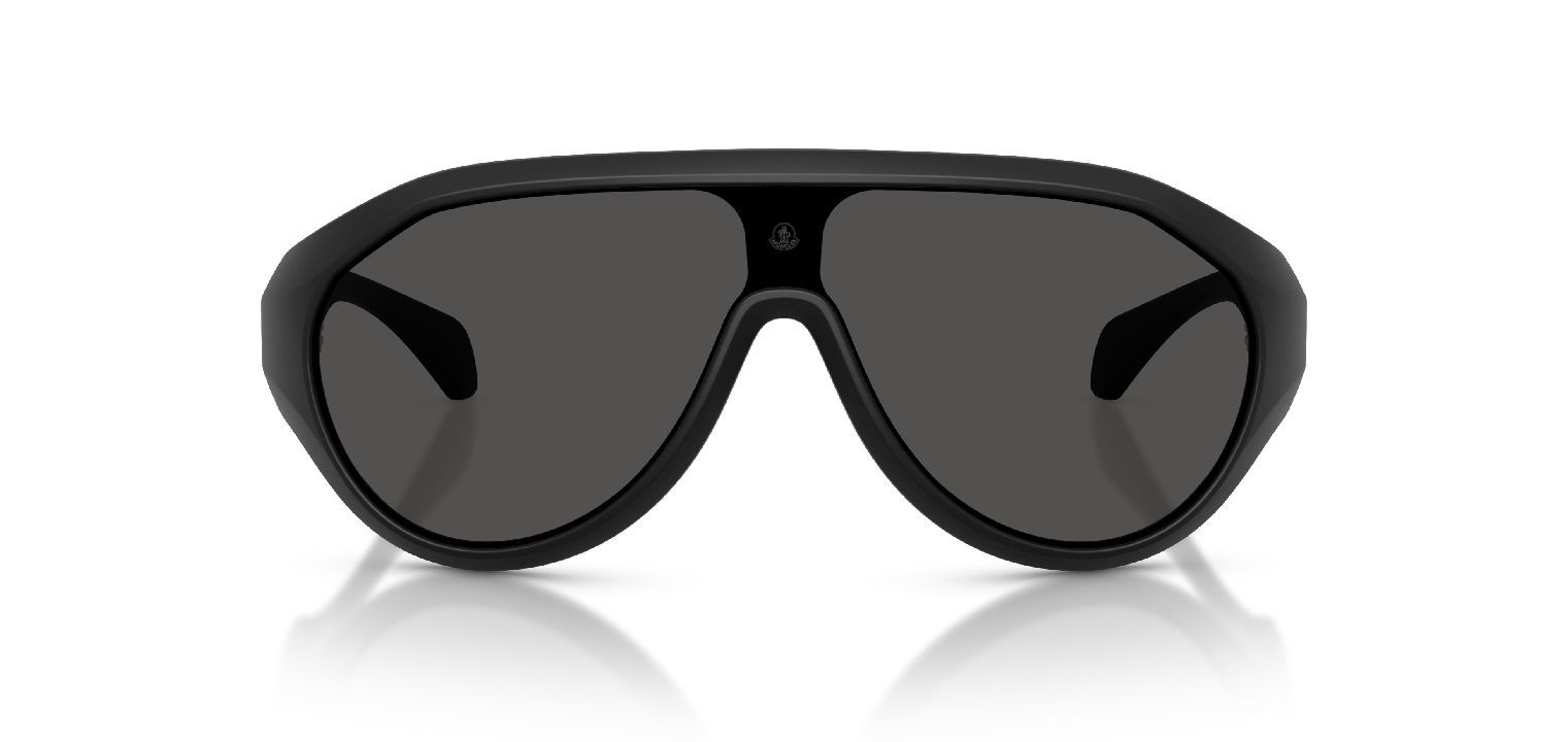 Moncler Oval Sunglasses 0ME8009U Black for Unisex