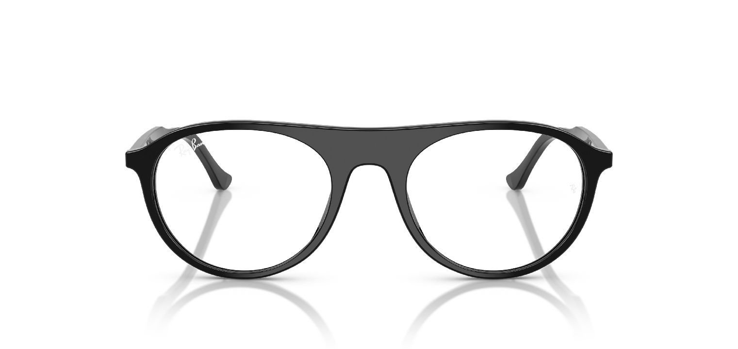Ray-Ban Quadratisch Brillen 0RX5441 Schwarz für Damen/Herren