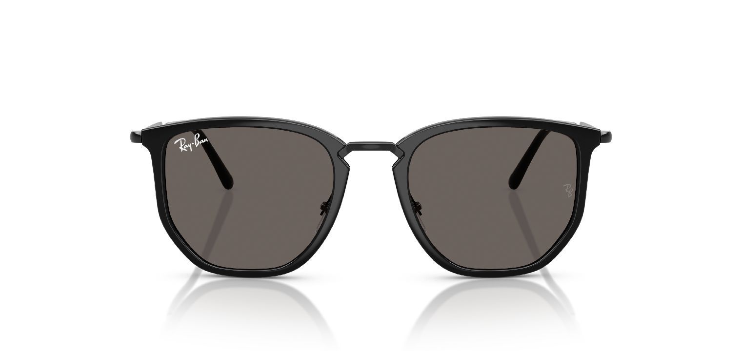Lunettes de soleil Ray-Ban Ronde 0RB4451 Noir pour Homme-Femme