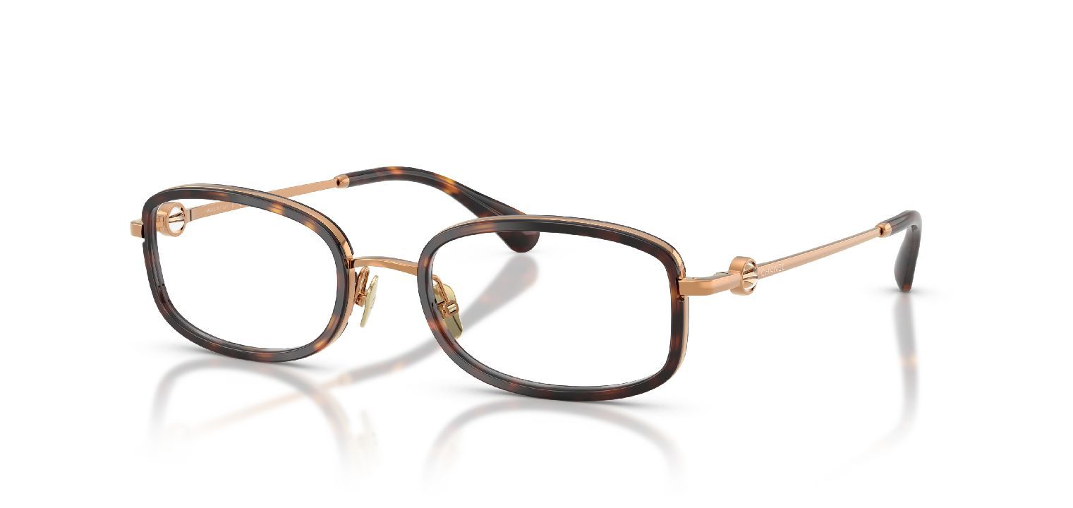 Lunettes de vue Chanel Rectangle 0CH2221 Havana pour Femme