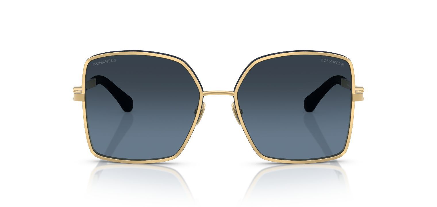 Chanel Carré Sunglasses 0CH4288Q Gold for Woman