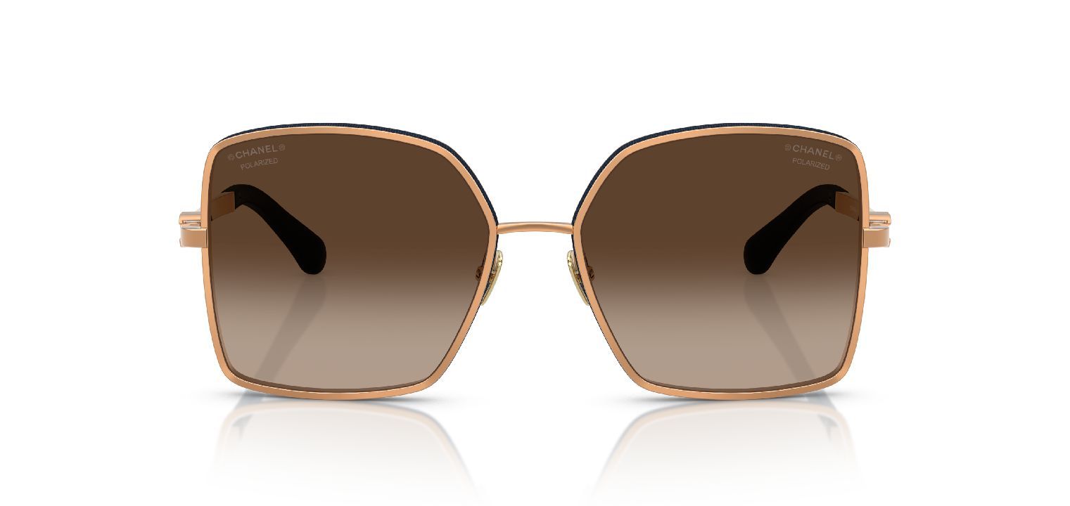 Chanel Carré Sunglasses 0CH4288Q Gold for Woman