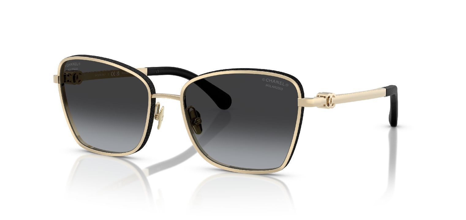 Chanel Carré Sunglasses 0CH4289Q Gold for Woman