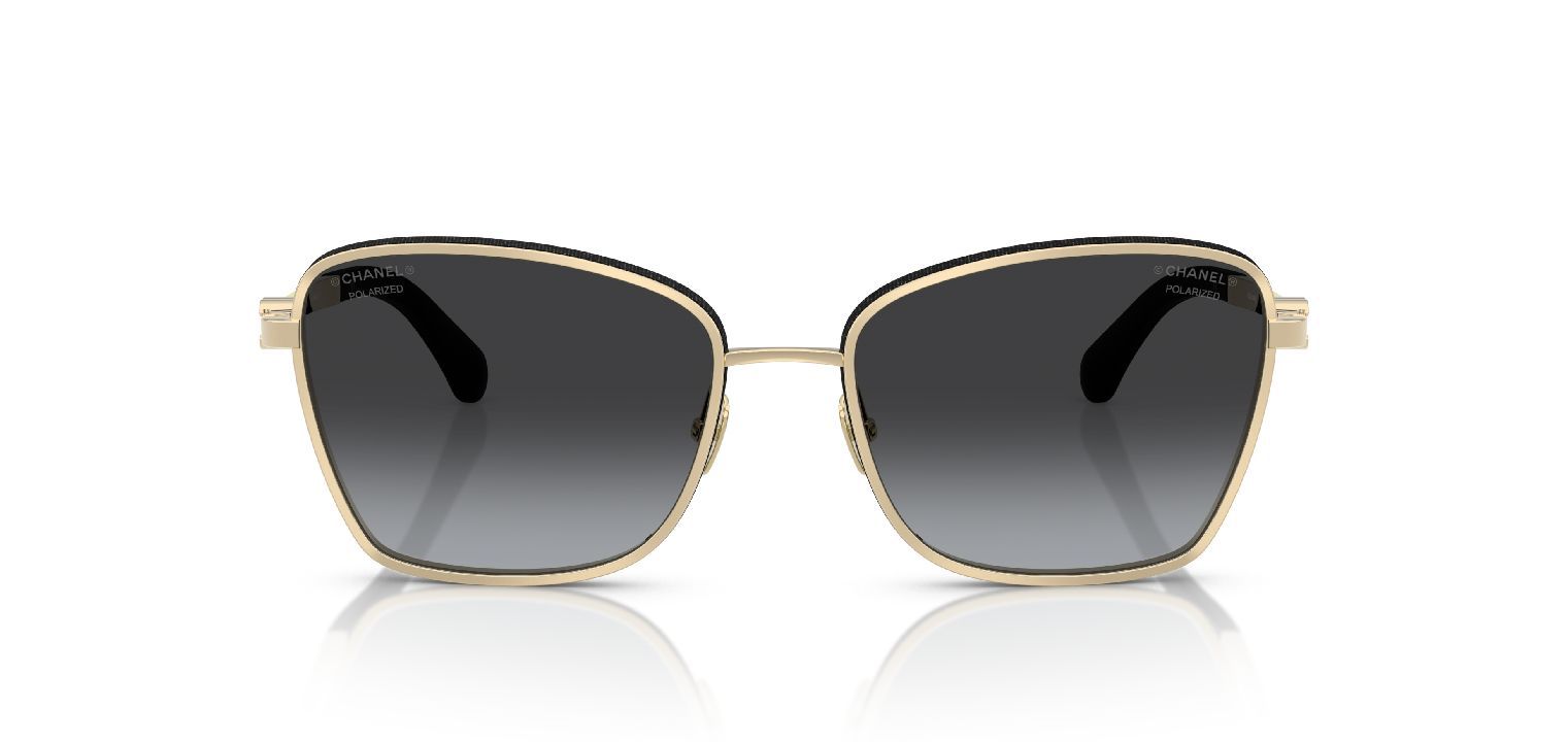 Chanel Carré Sunglasses 0CH4289Q Gold for Woman