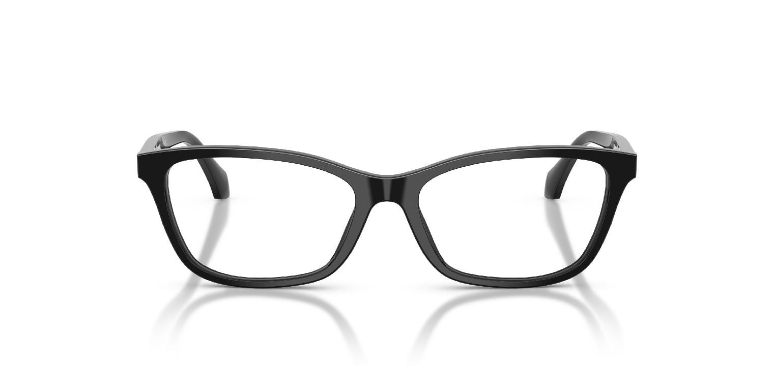 Versace Rectangle Eyeglasses 0VE3375 Black for Woman