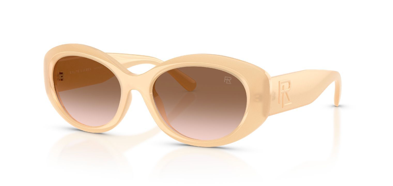 Ralph Lauren Oval Sonnenbrillen 0RL8232U Braun für Damen