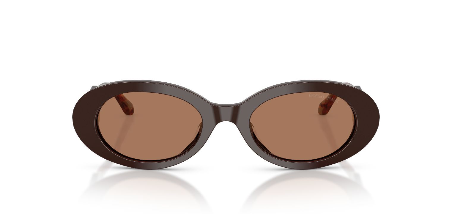 Giorgio Armani Oval Sunglasses 0AR8234U Marron for Woman
