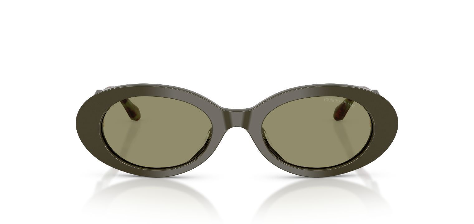 Giorgio Armani Oval Sunglasses 0AR8234U Green for Woman