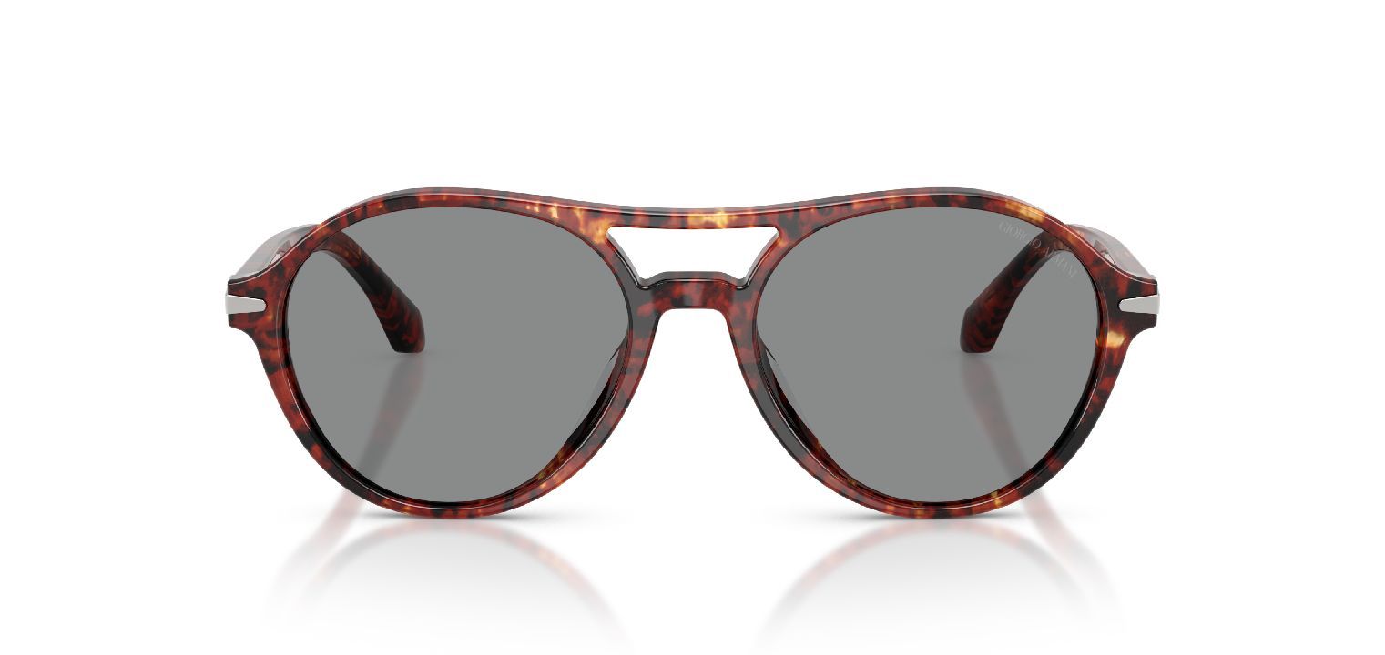 Giorgio Armani Rund Sonnenbrillen 0AR8236U Rot für Herren