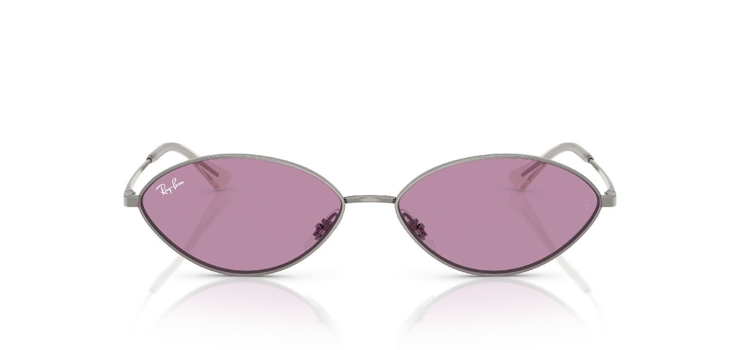 Ray-Ban Oval Sunglasses 0RB3757 Grey for Unisex