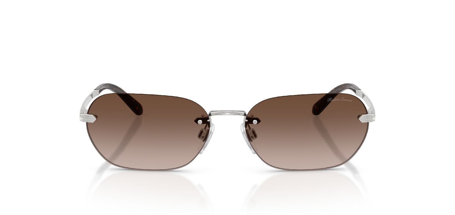 Ralph Lauren Rechteckig Sonnenbrillen 0RL7089 Sillber für Damen