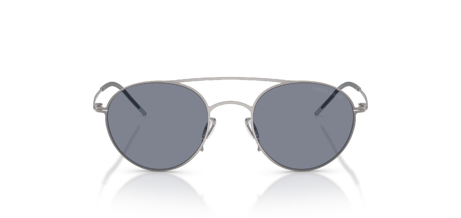 Giorgio Armani Rund Sonnenbrillen 0AR6169 Grau für Herren