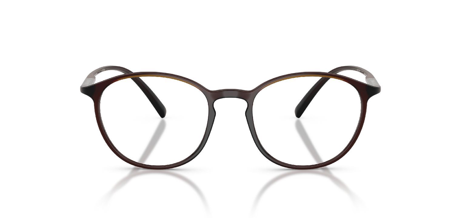 Giorgio Armani Round Eyeglasses 0AR7275U Marron for Man