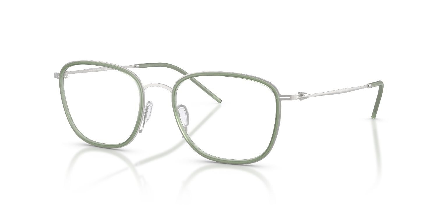 Lunettes de vue Giorgio Armani Carré 0AR5154 Argenté pour Homme