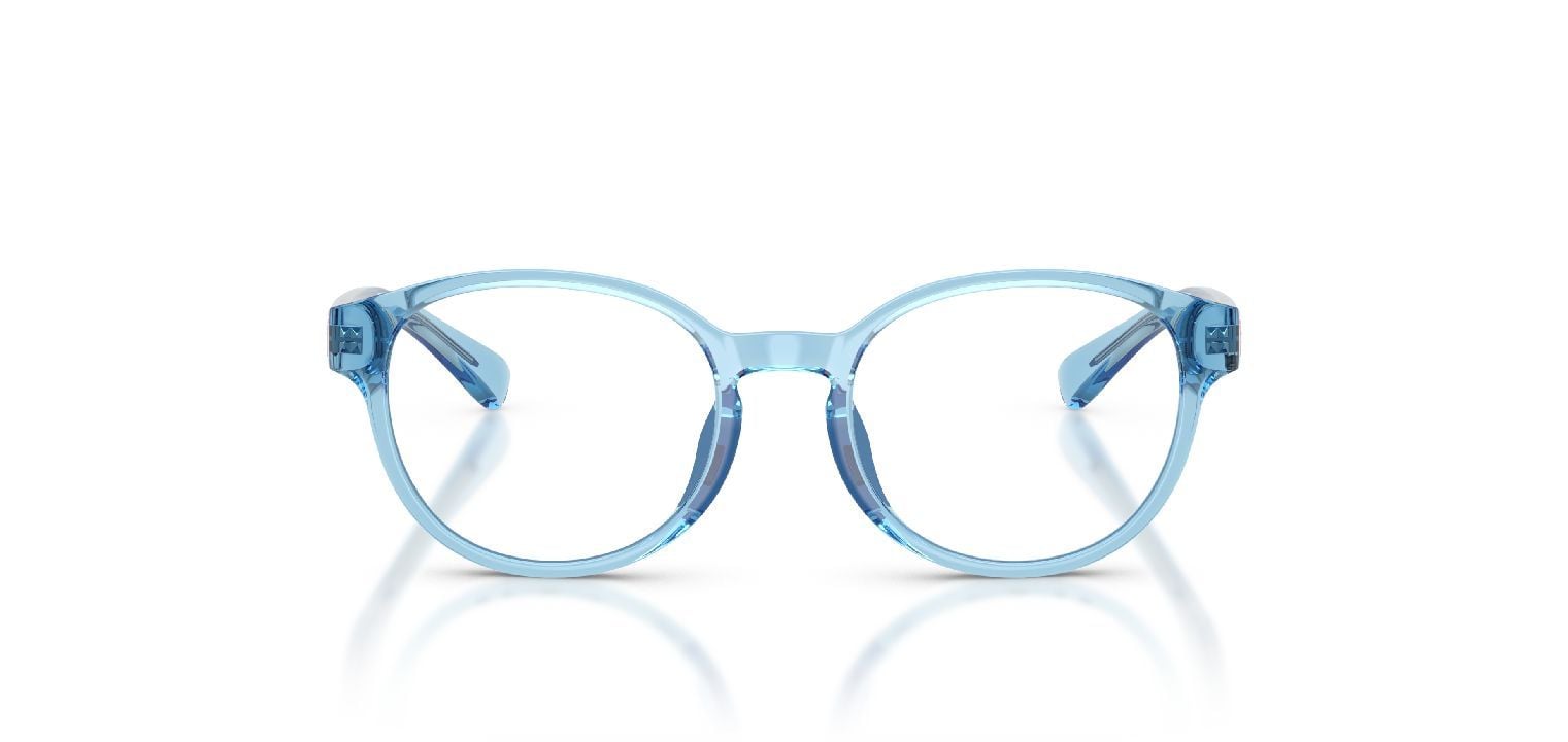 Lunettes de vue Polo Prep Ronde 0PP8550U Bleu pour Enfant