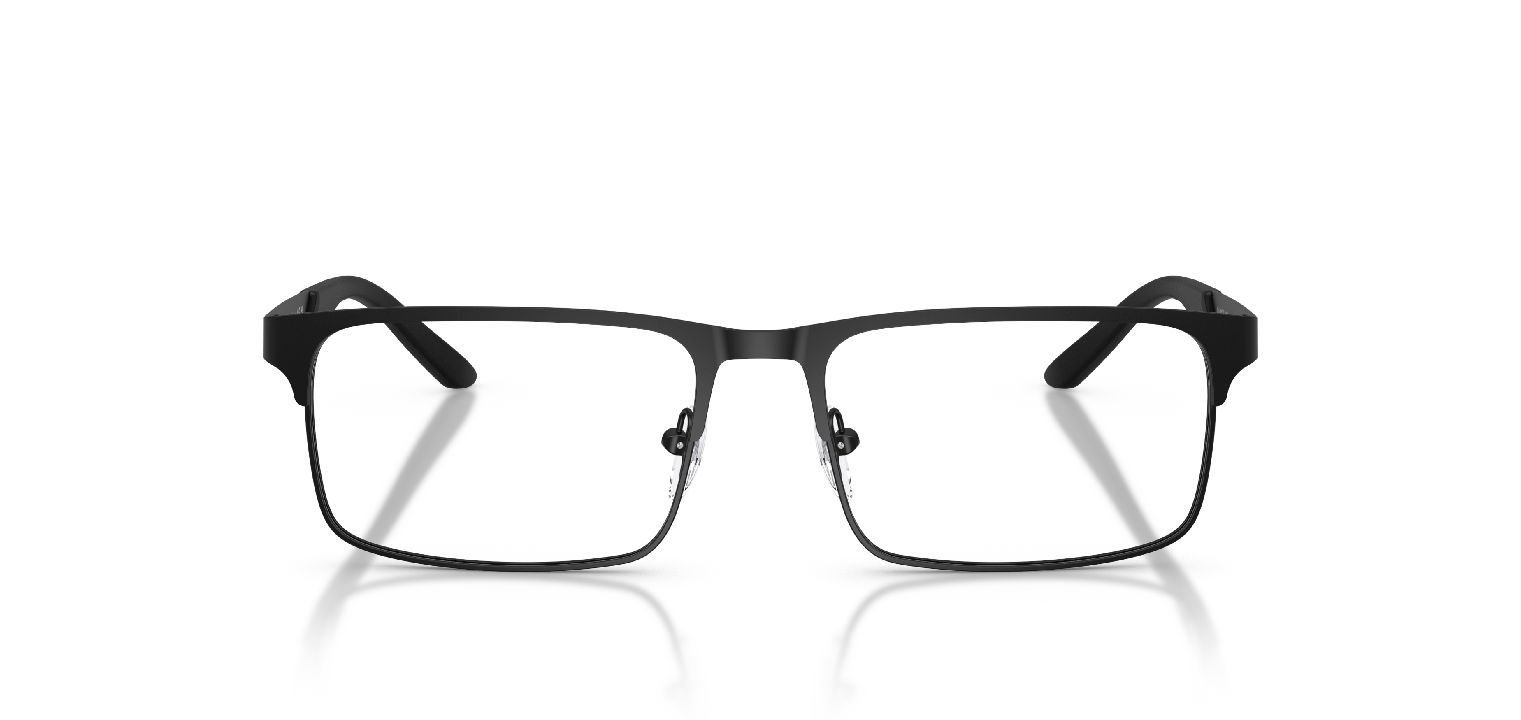 Emporio Armani Rechteckig Brillen 0EA1170 Schwarz für Herren
